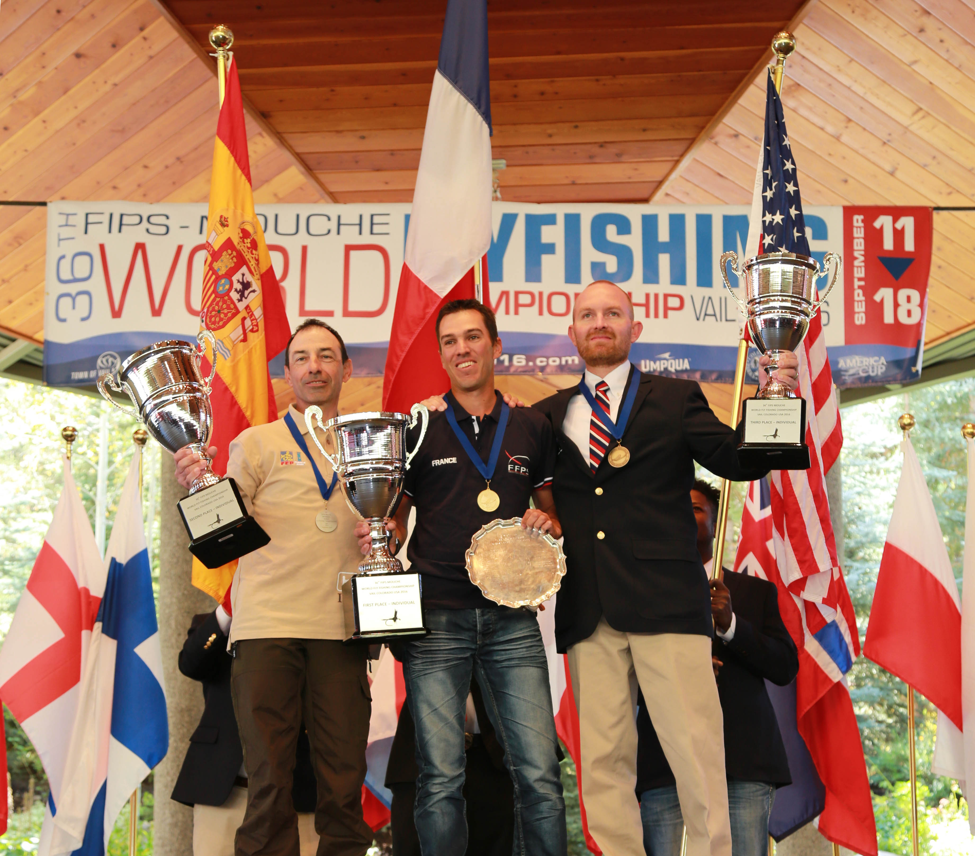 FIPS Mouche World Fly Fishing Championship Stages